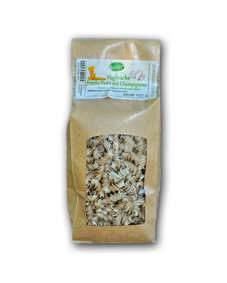 Pasta mit Champignons