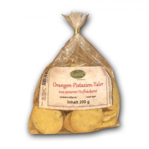 Orangen-Pistazien-Taler
