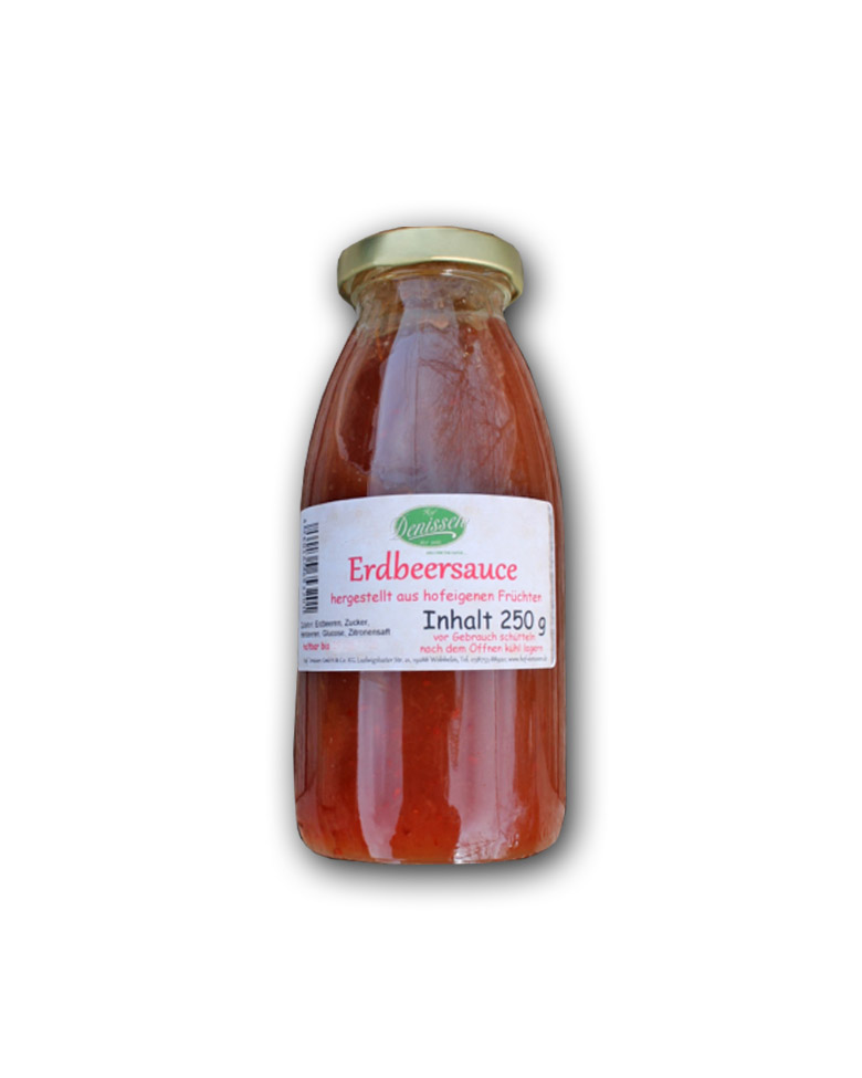 Erdbeersoße