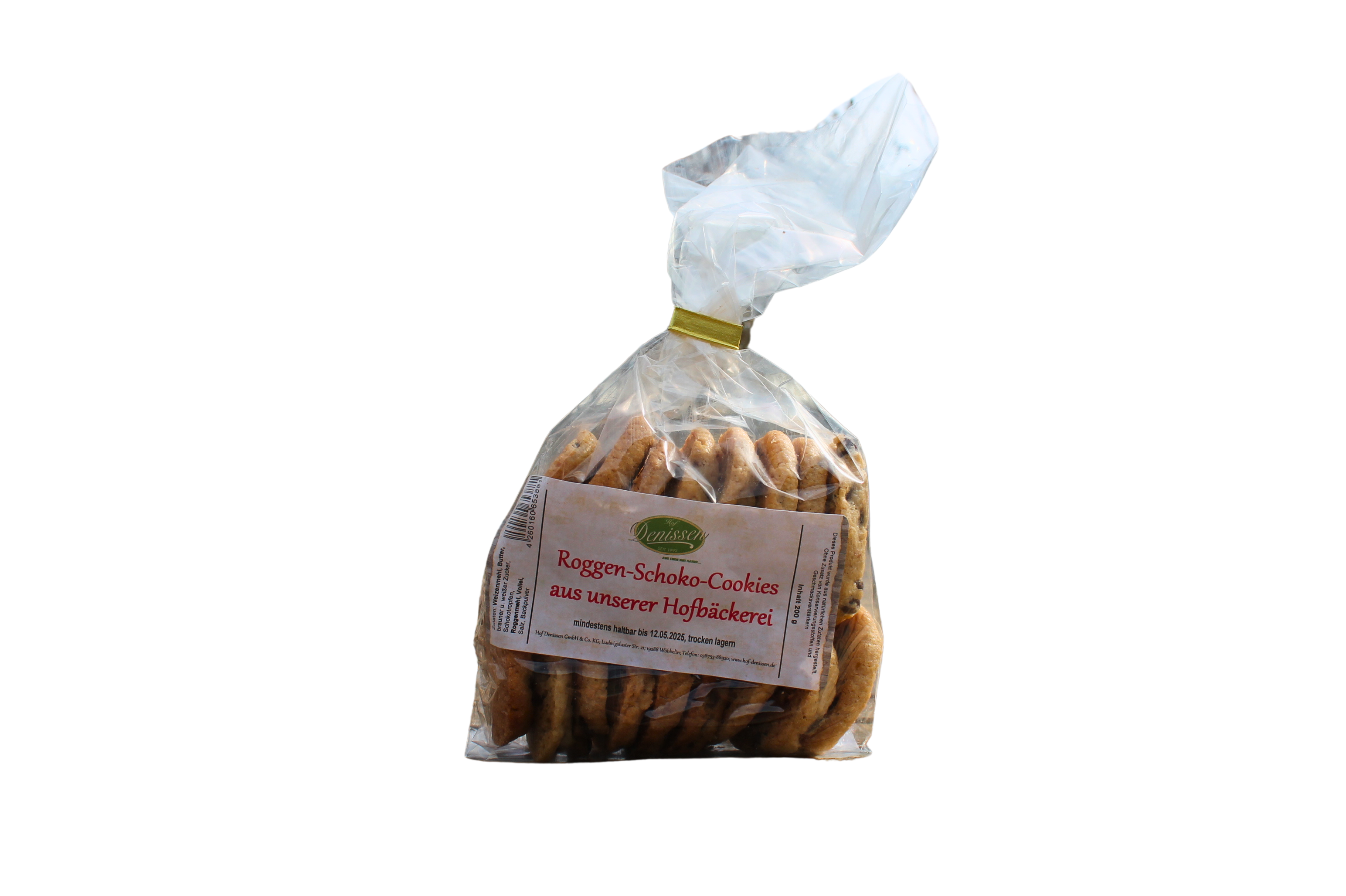 Roggen-Schoko-Cookies