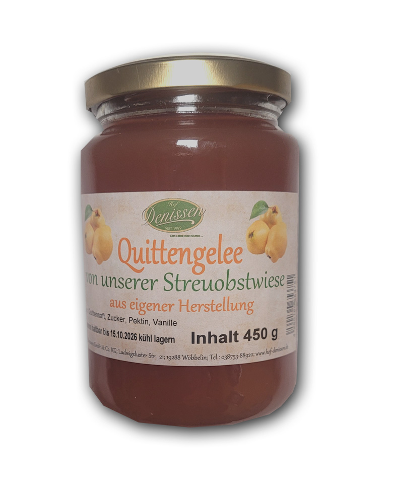 Quittengelee-Brotaufstrich